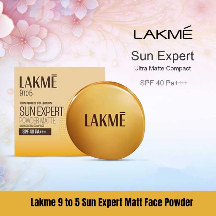 LAKME SUN EXPERT ULTRA MATTE COMPACT SPF 40 PA +++ UVA UVB - Face Powder