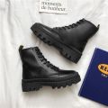 Men's Shoes Autumn and Winter2022New High-Top Dr. Martens Boots Men's Thick Cotton Shoes Black Working Wear Leather Boots Men. 