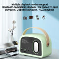 DW21 Bluetooth Speaker Classical Retro Music Player Sound Stereo Portable Decoration Mini Home Speaker Travel Music Player. 
