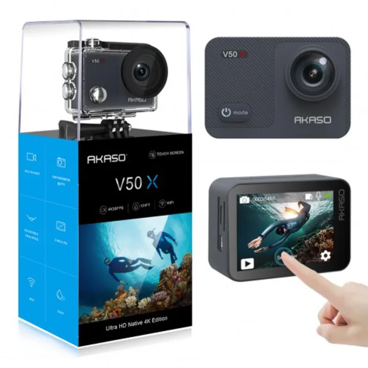 Akaso%20V50X%20Native%204K%2030%20Fps%20Wifi%20Action%20Camera%20with%20Eis%20Touch%20Screen%20-%20Image%202