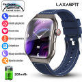 Fashions LAXASFIT New Curved Screen Women's Smart Watch 2.01'' AMOLED HD High Quality Touch Screen Bluetooth 5.3 Voice Call Men's Fitness Smart Watch.