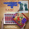 Kaveri Mehendi Cone – 12 Piece 100% Herbal Mehendi Cone India   (with  free  Mahadi Istiker). 