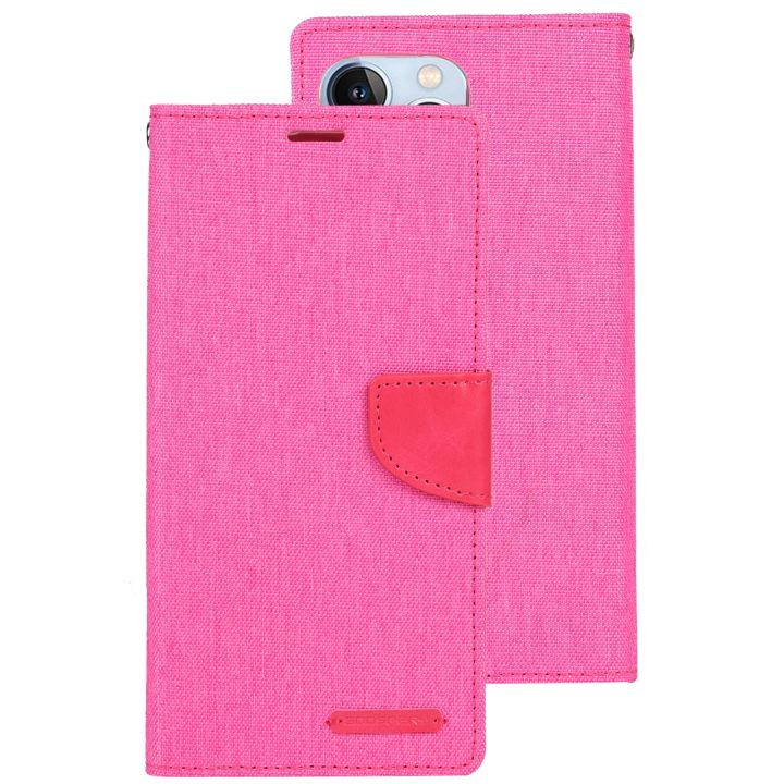 %EF%BC%88COD)For%20iPhone%2014%20Pro%20GOOSPERY%20CANVAS%20DIARY%20Canvas%20Texture%20Flip%20Leather%20Phone%20Case%20-%20Image%202