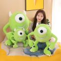 30-60cm Disney Monsters University Mike Wazowski Mr.q Plus Toys Soft Stuffed Cartoon Doll Throw Pillow Room Decorate Kids Gift. 