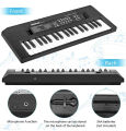 Kids Piano 37 Keys Electronic Music Keyboard with Microphone USB System Educational Musical Toy. 