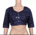 Indian Buta Katan Bra Cut Blouse With Inner Fales Best Qualityfull Good Stitching For Women - Blouse For Women. 