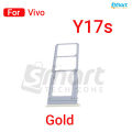For Vivo Y17s Sim Tray Micro SD Card Slot with Sim Ejector Pin Replacement Part. 