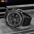 SKMEI Sports Electronic Watch Men's Outdoor Sports Compass Electronic Watch Multifunctional Waterproof LED Watch 2209. 
