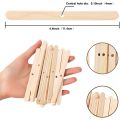 Candle Making Kit,Wooden Candle Wick Holders,Candle Wick Sticker,Candle Wicks Candle Centering Tool for Candle DIY Craft. 