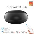 tuya WiFi RF+IR Universal Remote Controller RF Appliances Tuya/Smart Life App Voice Control Work With Alexa Google Home indoor use only. 