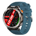 HT30 smartwatch outdoor sports waterproof Bluetooth call 1.7 large screen LED light. 