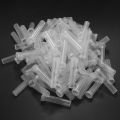 Floral Tube 100-Pack Flower Tube, Flower Vials, Floral Water Tube for Flower Arrangements,Clear Plastic,0.6 x 0.6 x 2.8 Inches, Opening 3mm. 