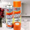 Kitchen cleaner spray Foam 500ml for conforrt and Easy Cleaning Orange Color. 