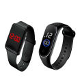 New Collection Buy 1 get 1,Square LED Digital Sports Watch And Ring Touch Watch, Combo Offer - Watch For Men - Watch - ঘড়ি - Watch For Men.