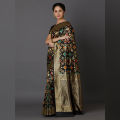 Glamour & Glorious Marvelous Gorgeous New Design High Quality Printed Silk Saree With Gorgeous Blouse Piece for Woman-17.
