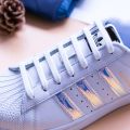 16pcs/set Adult Lazy Elastic No Tie Shoelaces Free Tying Silicone Shoelace Easy Shoe Laces All Sneakers Fit Strap Shoe Lace L13. 