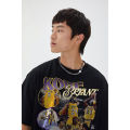 Kobe Bryant Tee Black Mamba Kobe Salute PortraitTT-shirt Basketball Retro.
