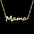 Women Neckle All-Matched Mom Nameplate Clavicle Choker Neckle. 