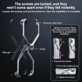 Frameless X-shaped Metal Phone Case For iPhone 15 Pro Max/iPhone 13 Pro Max / 14 Pro Max/iPhone 15 Pro/iPhone 15/iPhone 13 / 14/iPhone 13 Pro / 14 Pro. 