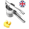 Stainless steel Potato ricer masher Multi-functional Kitchen tool Vegetable fruit juicer puree Hand held Easy to clean for. 