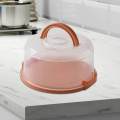 8inch Portable Cake Carrier Cupcake Container for Cookies Dishes Picnic.