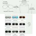GCV Fashion Photochromic Aluminum Sunglasses Men Chameleon Polarized Pilot Glasses Anti-Glare Driving Eyeglasses Coating Mirror.