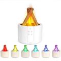 H9 Remote Control USB Air Humidifier Aroma Diffuser Ultrasonic Bonfire Flame Light Home Essential Oil Fragrance Perfume Machine. 