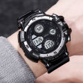 Fashion Big Dial Men's Digital Watch Infantry Luminous Waterproof G Outdoor Shock Hand Clock Youth Diver Electronic Wristwatch.