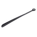 18.5inch Plastic Extra Long Handle Shoe Horn Shoehorn Flexible Easy Sturdy Slip Aid, 1x Black. 