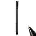 3X Geometric Metal Crinkle Pen Fidget, Stress Relief Metal Shape Shifting Switchpen, 0.5mm Retractable Gel Pen, Black. 