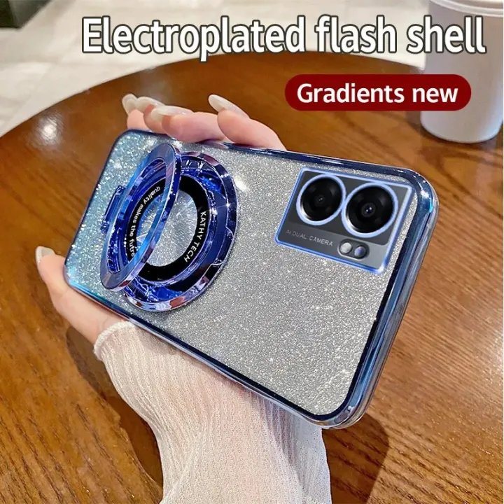 lthmy%20for%20Oppo%20A57%204G%20CPH2387%20casing%20electroplating%20soft%20glitter%20TPU%20phone%20back%20cover%20phone%20case%20magnetic%20bracket%20-%20Image%204