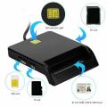 USB SIM Smart Card Reader For Bank Card IC/ID EMV SD TF MMC Cardreaders USB-CCID ISO 7816 for Windows 7 8 10 Linux OS. 