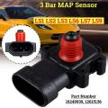 3 Bar Air Intake Pressure MAP Sensor for Chevrolet galacticado Suburban Cadillac/GMC LS1 LS3 LS6 LS7 LS9 LQ4 LY6 12615136.