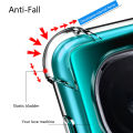 Olige Casing For IQOO Neo 9 New transparent airbag four corners drop-proof all-inclusive phone case.