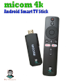 micom 4k android tv stick 2GB Ram 16GB Rom.