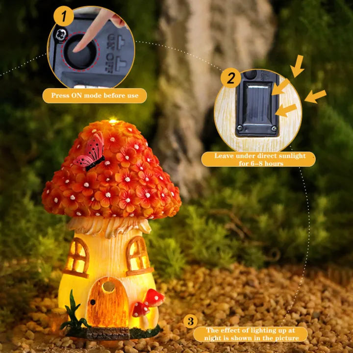 GC%20Outdoor%20Solar%20Lights,%20Mushroom%20Sculpture,%20Waterproof%20Resin%20Fairy%20House%20Night%20Lights%20For%20Gardens,%20Balconies,%20Home%20Decoration,%20Unique%20Housewarming%20Gift%20-%20Image%204
