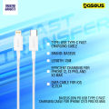 Baseus 20W PD USB Type-C Fast Charging Cable for iPhone 12/13 Pro/Xs Max.