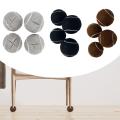 4x Furniture Leg Covers Nonslip Stool Leg Protector Caps Tennis Balls Shape for Sofa Bedroom Hardwood Floors Living Room Home. 