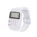 【YIYANGMAOYI111】Children Calculator Silicone Date Keypad Watch 667C.