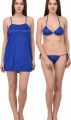 Tree Part Satin Solid Women Nighty Set - Stylish Night Dress for Women - Perfect for All Seasons. 