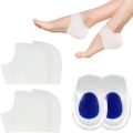 6Pairs Heel Cups,Plantar Fasciitis Inserts Pads,Gel Heel Cushion, Silicone Heel Protectors,Great for Plantar Fasciitis.