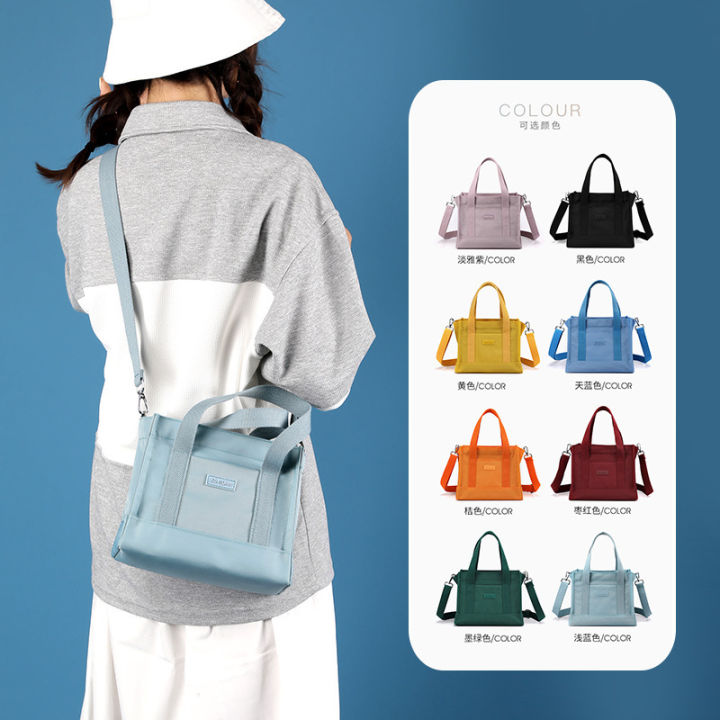 Small%20ag%20orean%20Version%20ew%20Women's%20Oxford%20h%20andheld%20Crossbo%20ag%20Internet%20ed%20Versatile%20Casual%20Canas%20Shoulder%20ag%20-%20Image%203