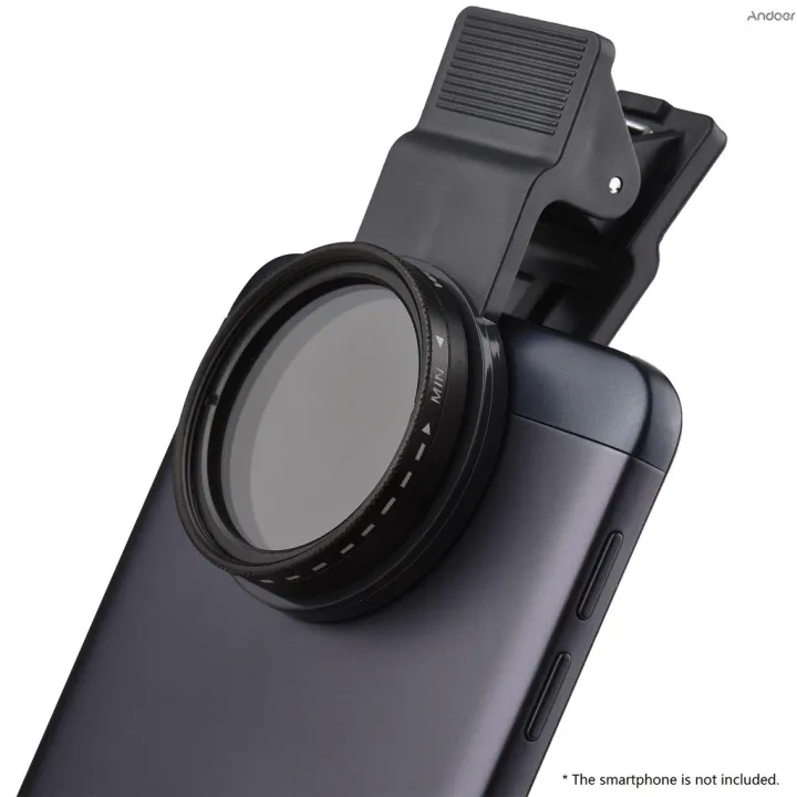 Andoer%2037MM%20Professional%20Clip-on%20Phone%20Filter%20Lens%20ND2-400%20Adjustable%20Neutral%20Density%20Filter%20with%20Phone%20Clip%20Lens%20Protector%20for%20Smartphone%20Photography%20-%20Image%209