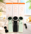 Premium Mini Turbo Cool Fan 1800mAh USB Rechargeable Handheld Fan – Portable, Strong Airflow, Low Noise. 