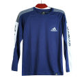 Men's Premium Regular-Fit Full-Sleeve Mesh Febric T-Shirt with Round Neck - Lightweight Comfort for Everyday Wear. 