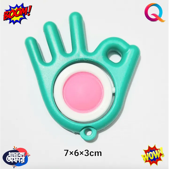 Creative%20keychain%20pop-it%20toys%20Rotating%20palm%20bubble%20toys%20Decompression%20Silicone%20Bubble%20Fidget%20toy%20-%20Image%204
