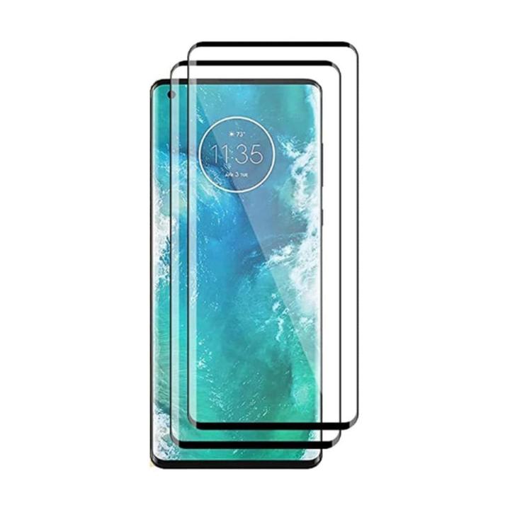 Pack】 for Motorola Moto Edge Plus (2020 Version) Glass Screen
