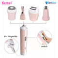 Kemei KM-3024 Multifunctional 4 in 1 Face, Eyebrow, Nose, & Lady Shaver for Women. 