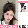 Chicken Coop Bun Idle Style Kick Shuttlecock Head Fountain High Ponytail Hot Girl Chicken Coop Hair Grip Wig Hair Bag. 