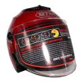 STM-603 Bike Helmet for Men and Women-Glossy Red.